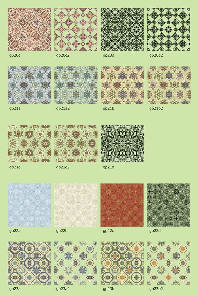 和柄幾何模様素材