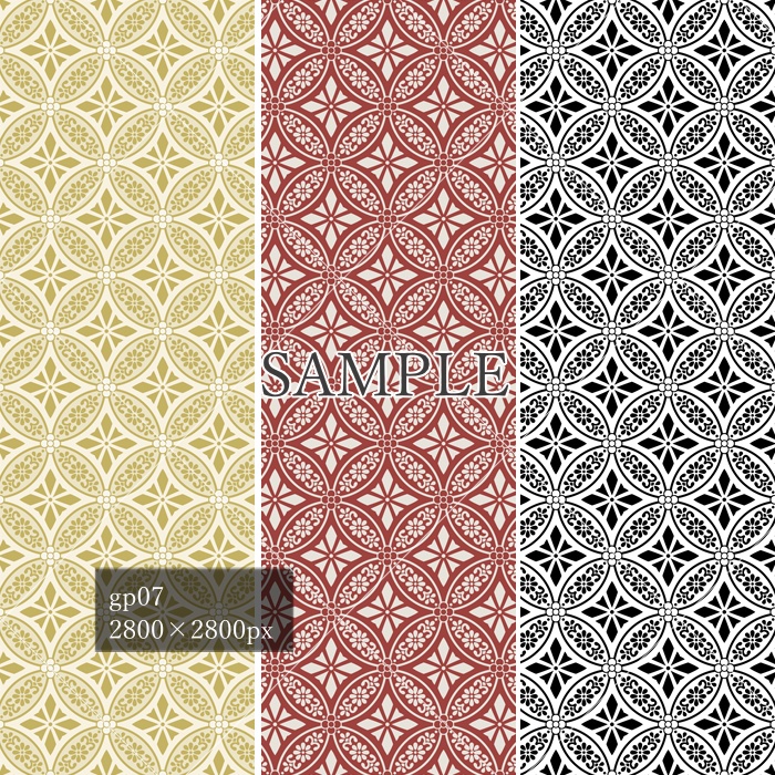 和柄幾何模様素材