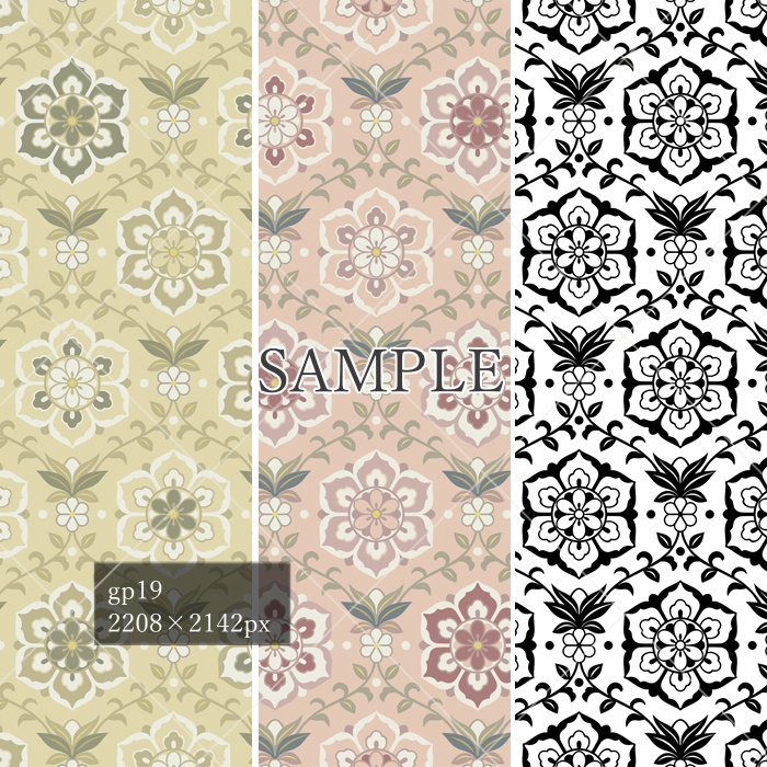 和柄幾何模様素材