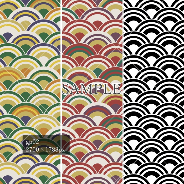 和柄幾何模様素材