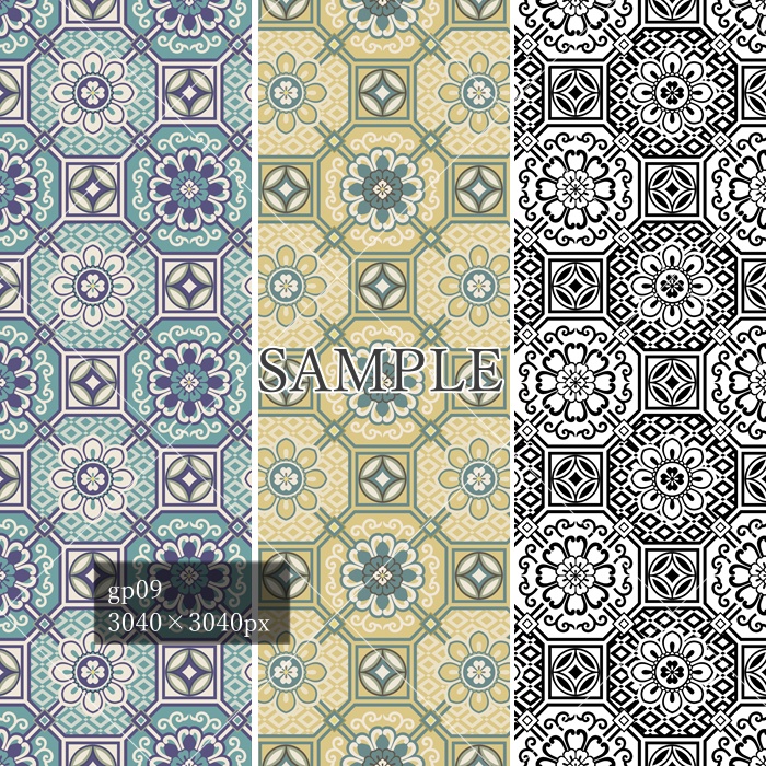 和柄幾何模様素材