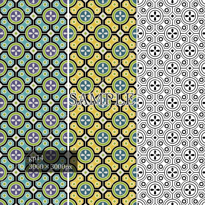 和柄幾何模様素材