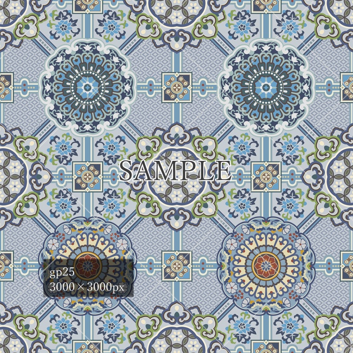 和柄幾何模様素材