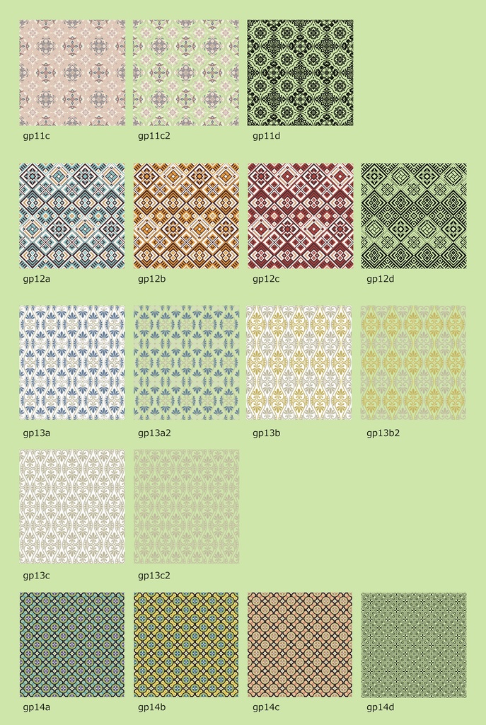 和柄幾何模様素材