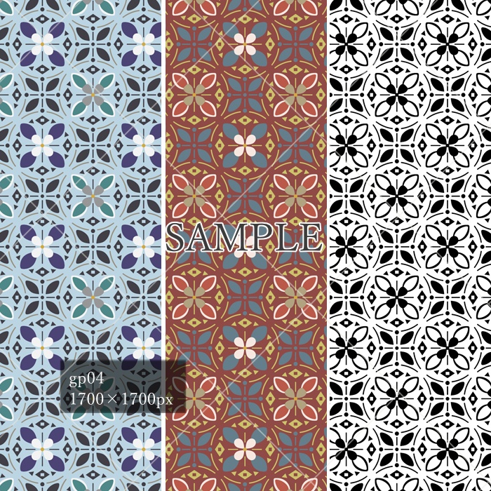 和柄幾何模様素材