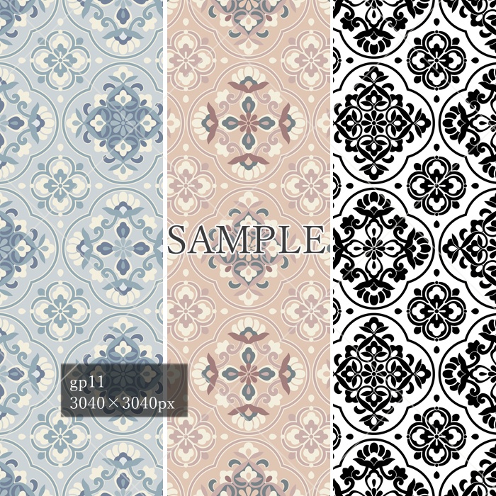 和柄幾何模様素材