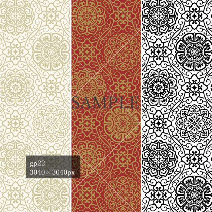 和柄幾何模様素材