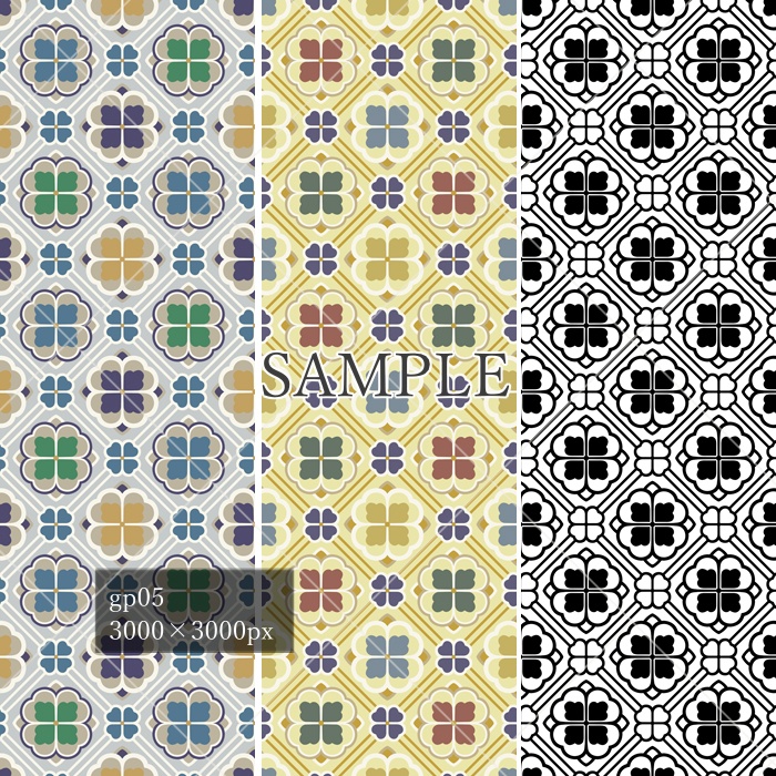 和柄幾何模様素材