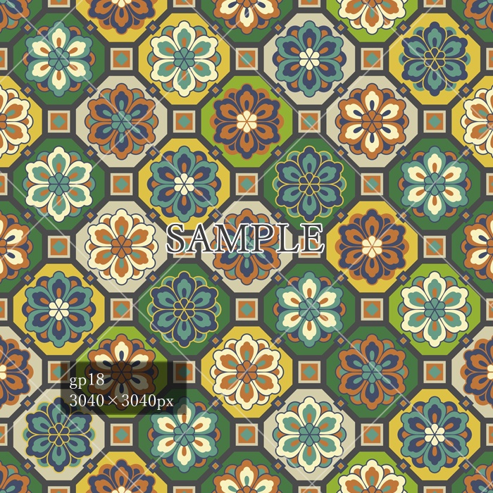 和柄幾何模様素材