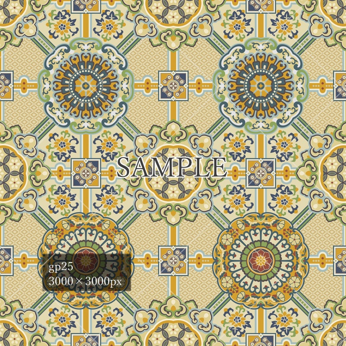 和柄幾何模様素材