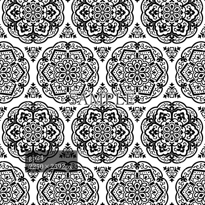 和柄幾何模様素材