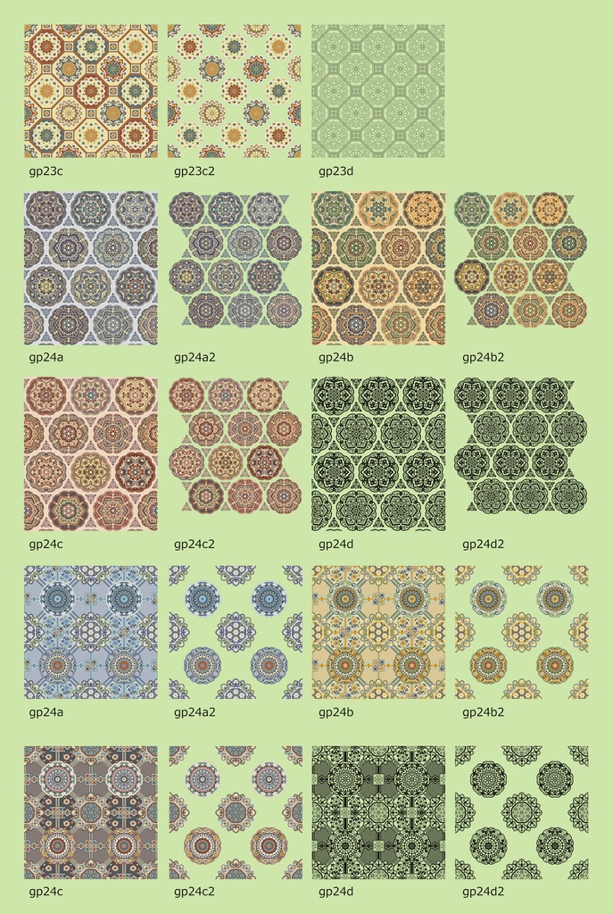 和柄幾何模様素材