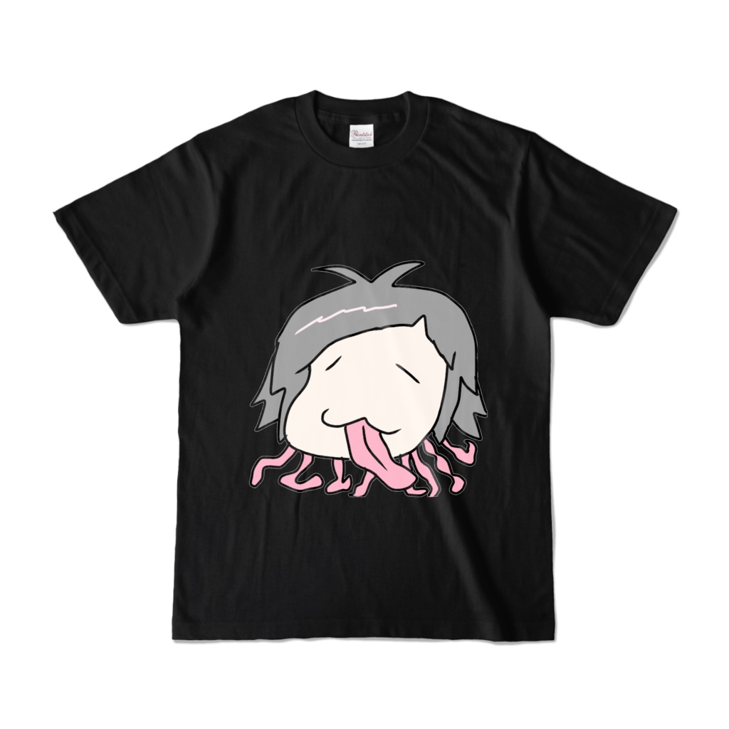【両面プリント】ペロなぁ／沼り教／黒Ｔシャツ