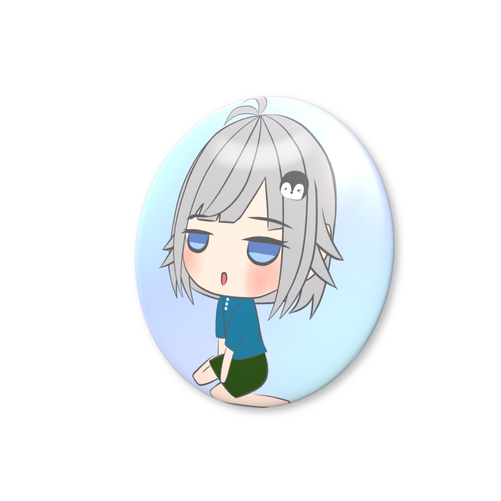 ちびなぁちゃん 缶バッジ Φ32mm