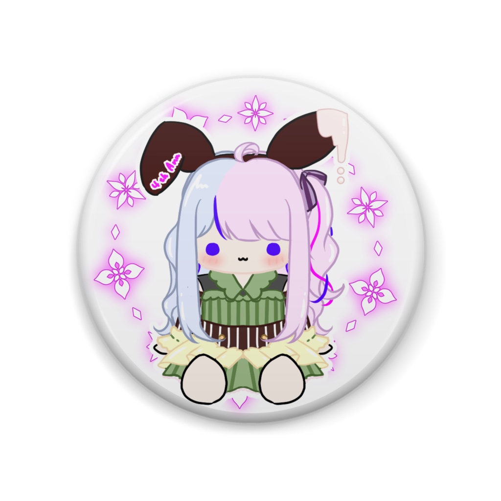 【４周年記念】もちもち霜月缶バッジ