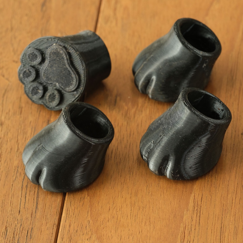 ヘリノックスのネコ足ブーツ