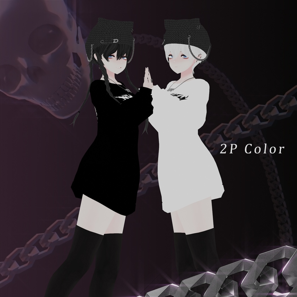 【オリジナル3Dモデル】犀莉 -Sairi-