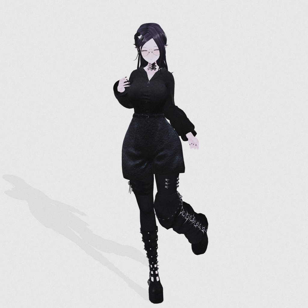 【オリジナル3Dモデル】慧梨花-Erica-