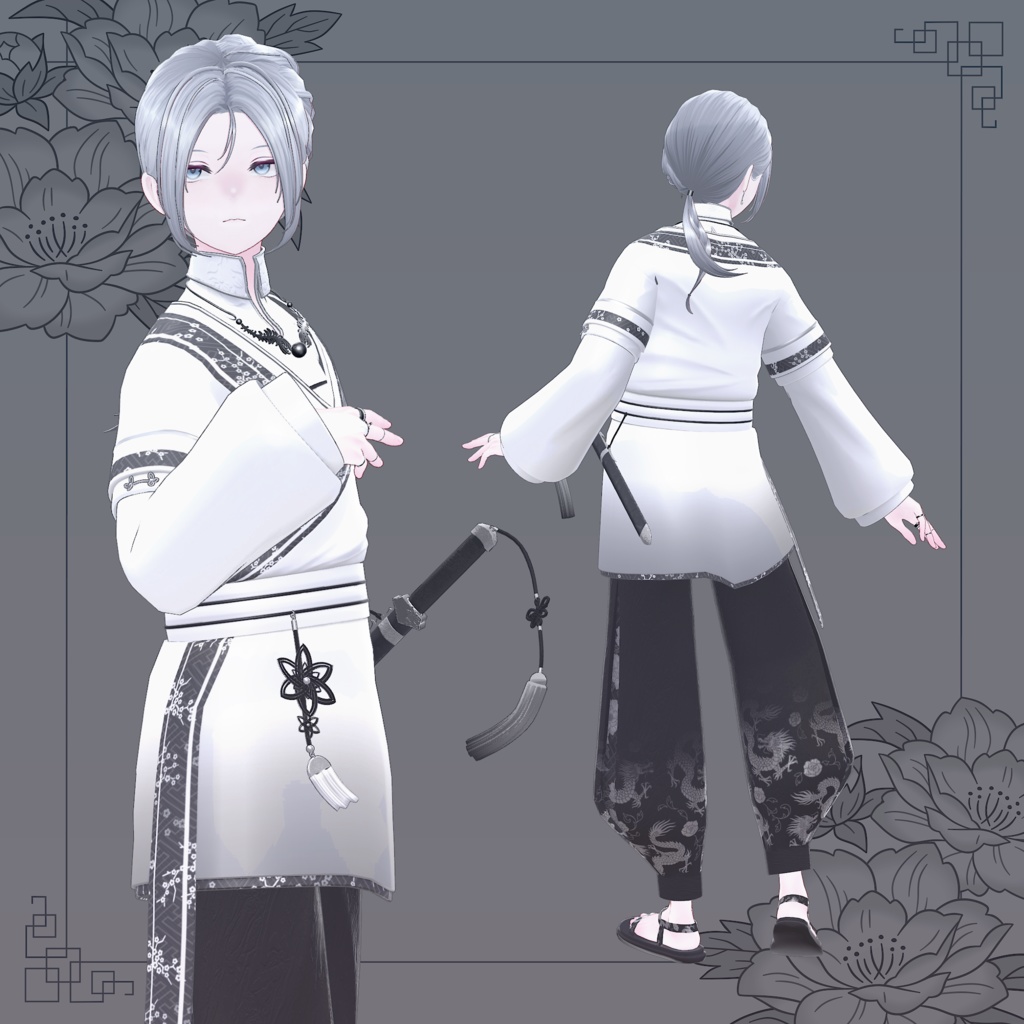 【オリジナル3Dモデル】六華-Rikka-