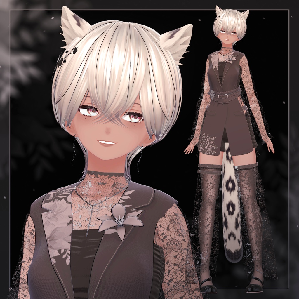 【オリジナル3Dモデル】累惟-Rui-