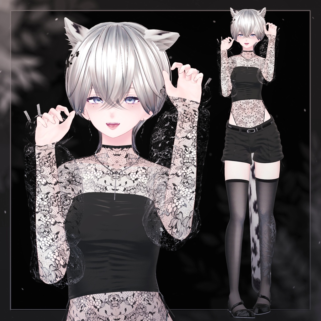 【オリジナル3Dモデル】累惟-Rui-