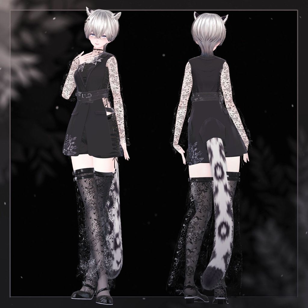 【オリジナル3Dモデル】累惟-Rui-