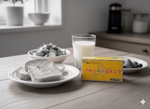 【謎解き】バターはどこへ消えた?