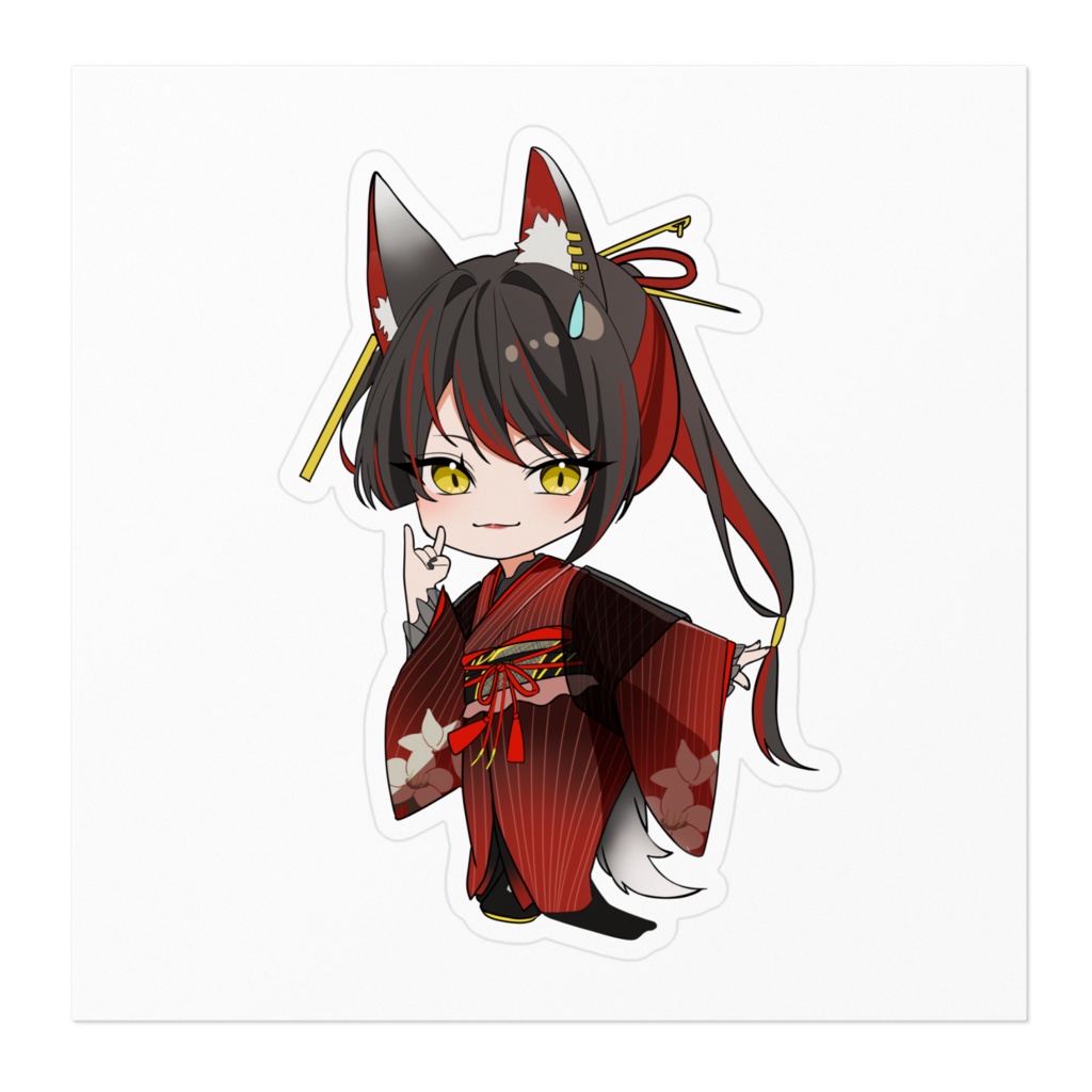 景歌 SDキャラステッカー