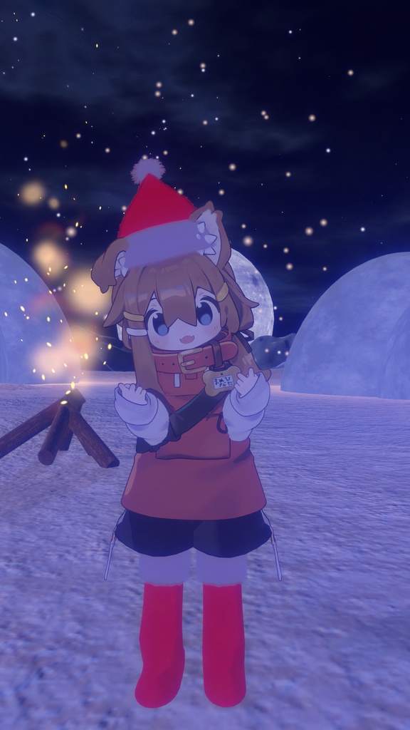 【無料】まめひなた専用 サンタ帽子&サンタブーツ