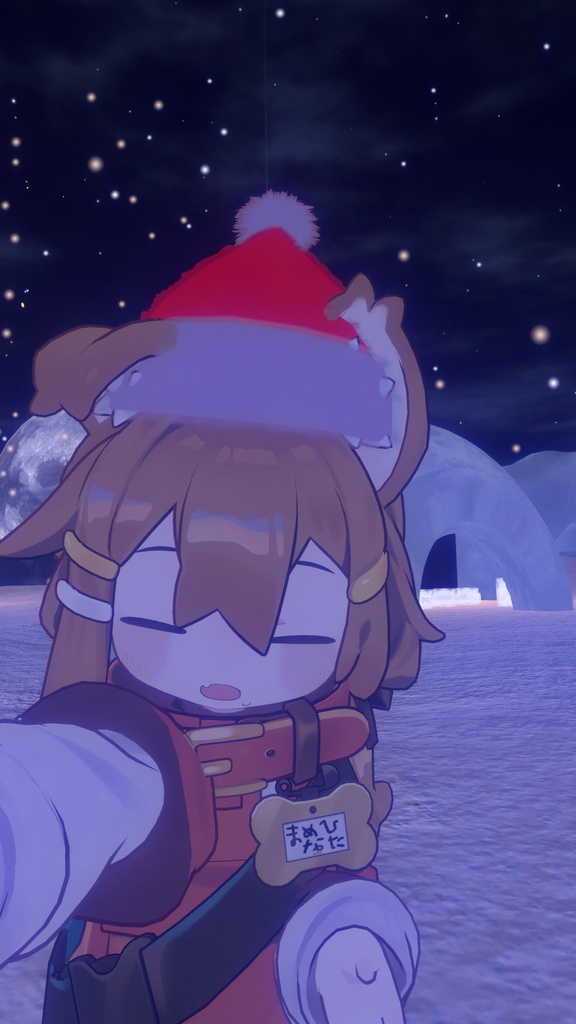 【無料】まめひなた専用 サンタ帽子&サンタブーツ