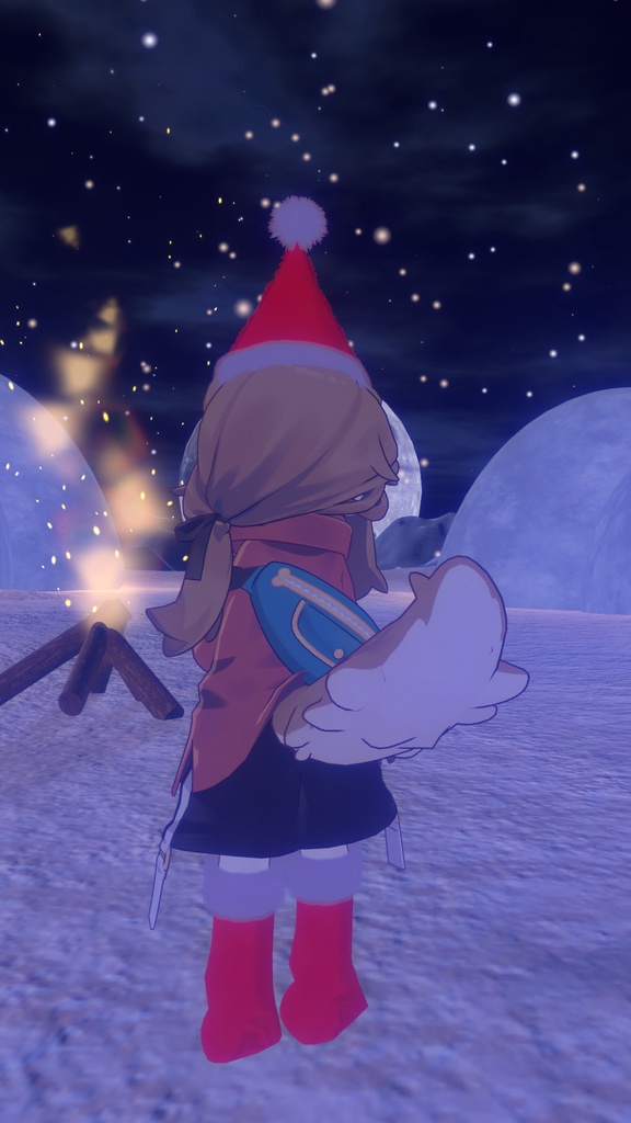 【無料】まめひなた専用 サンタ帽子&サンタブーツ