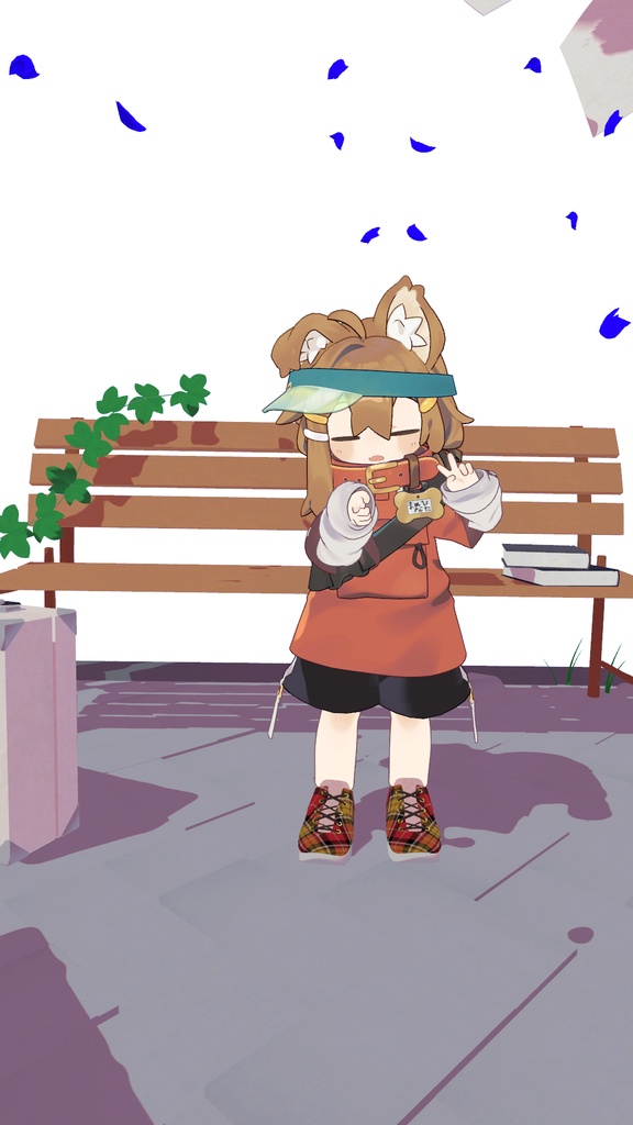 まめひなた専用 赤チェックのスニーカー