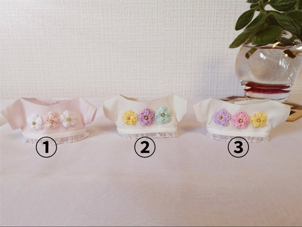 ✾お花のぬい服✾ ほわぬい用