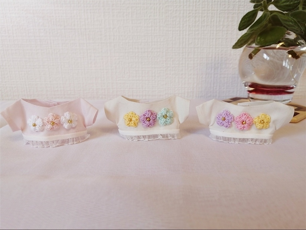 ✾お花のぬい服✾　ほわぬい用