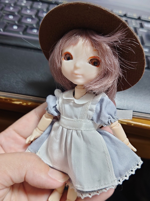 ぽんオリジナルドールヘッド「ちいさめ」ちゃん