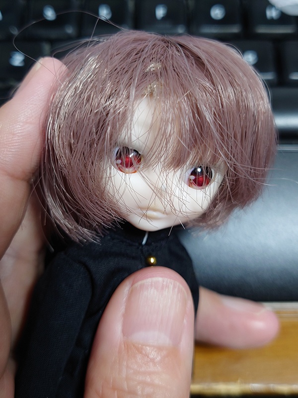 ぽんオリジナルドールヘッド「ちいさめ」ちゃん