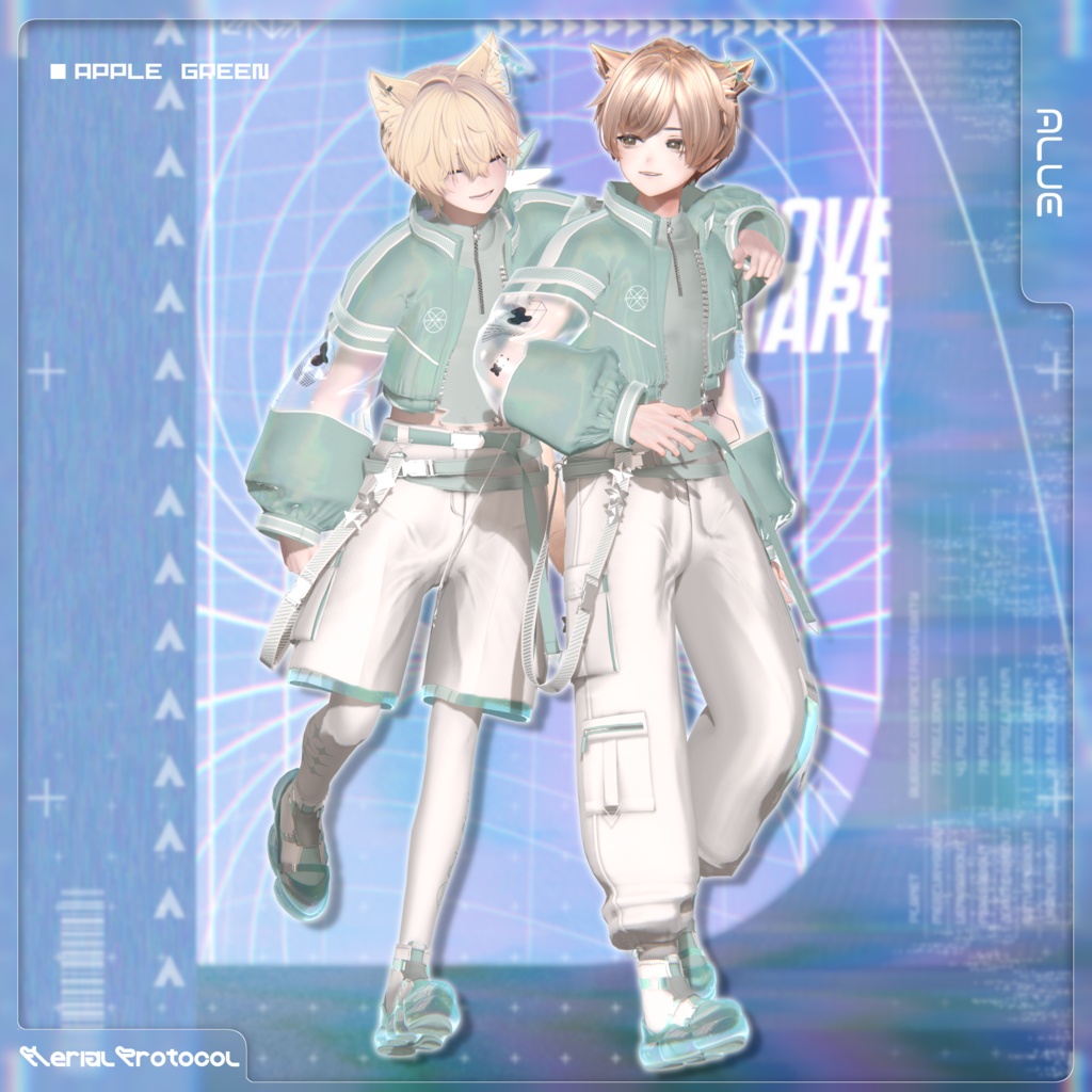 Aerial Protocol -Men's- 【9アバター対応】