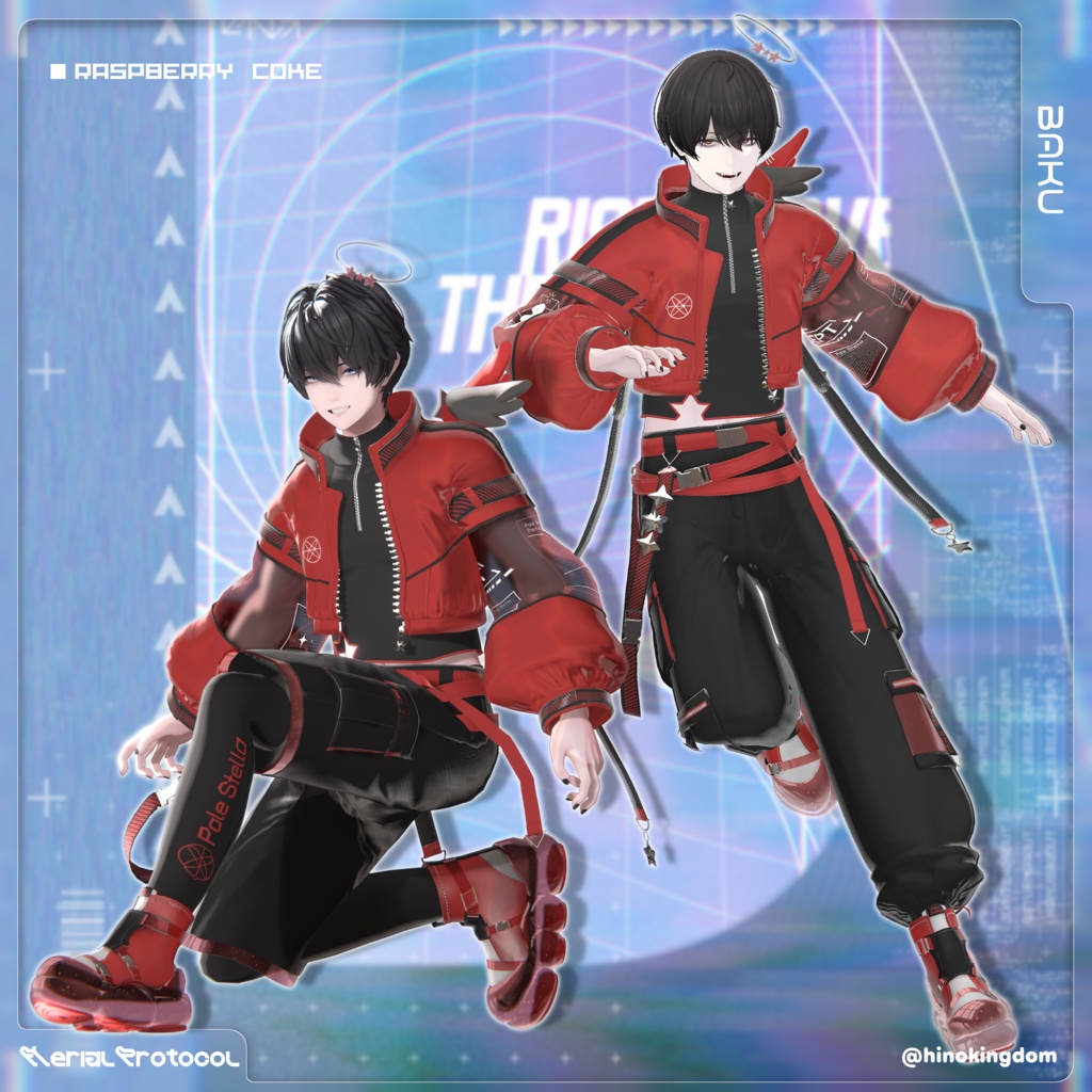 Aerial Protocol -Men's- 【9アバター対応】