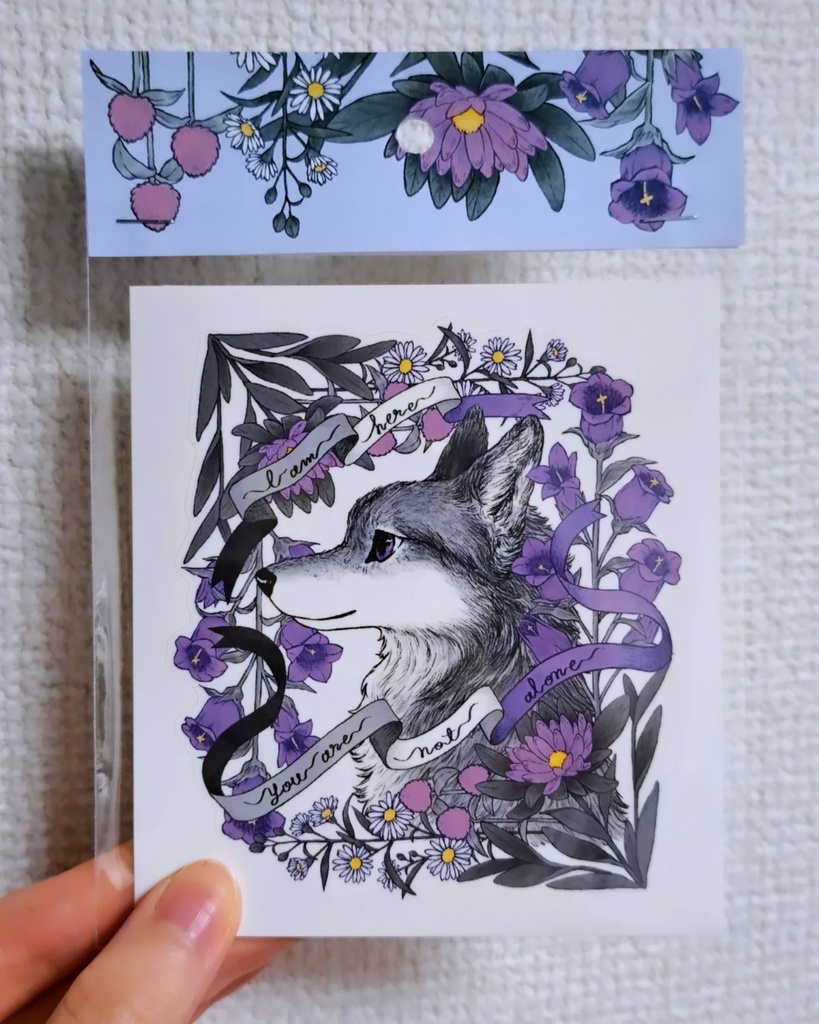 you are not alone_ACE ステッカー