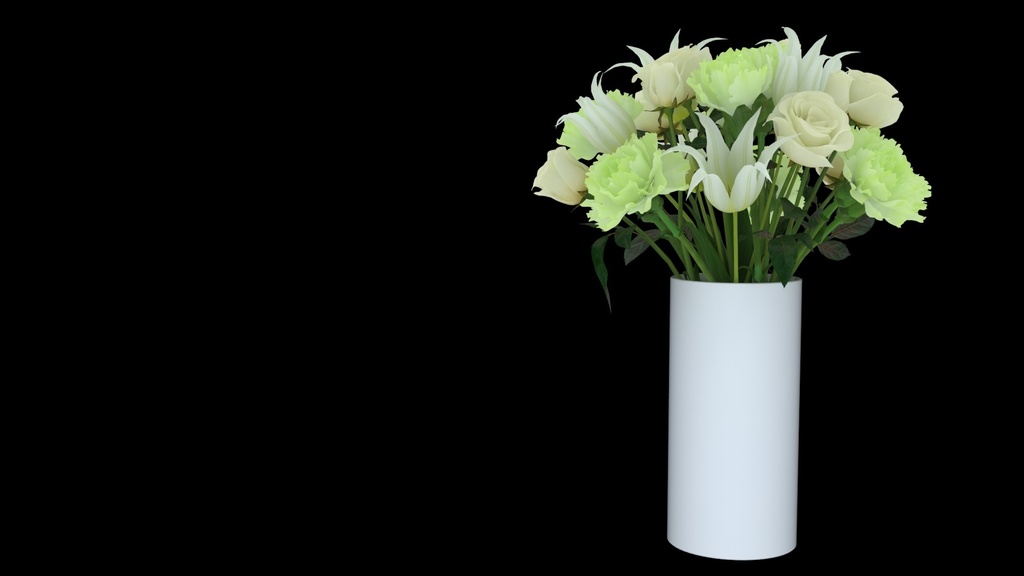 m62 Carnations, roses and tulips