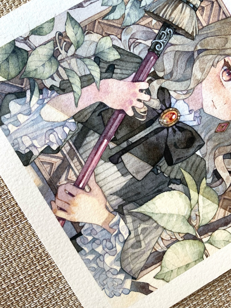 フレームレス原画「風化」