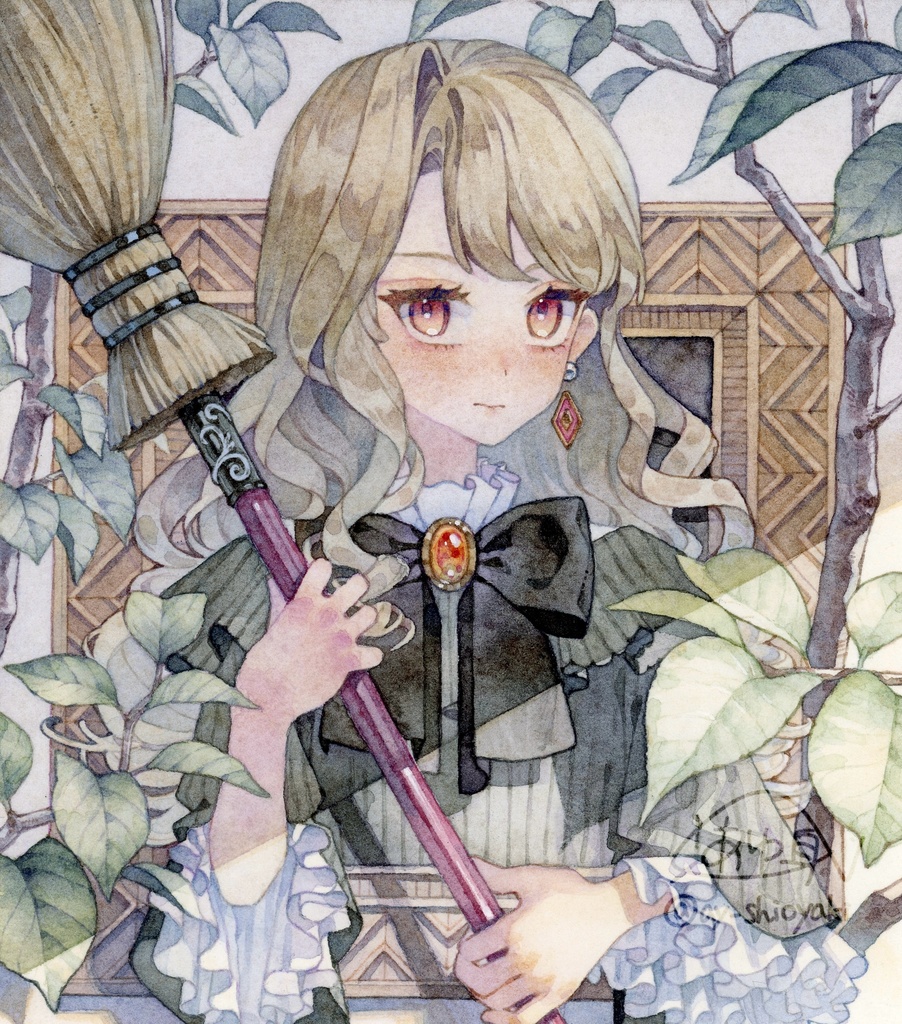 フレームレス原画「風化」