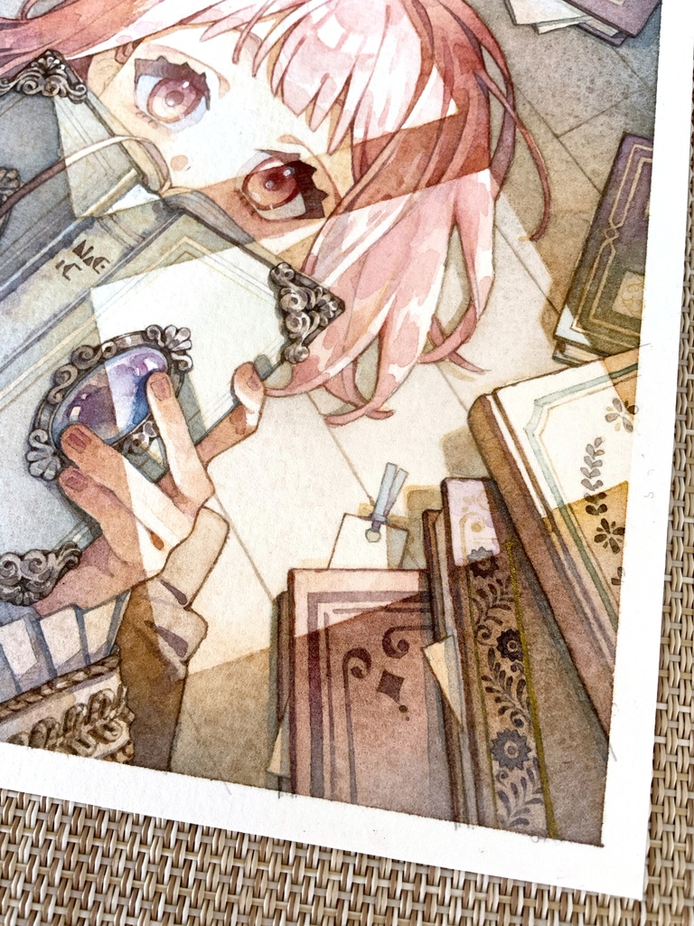 フレームレス原画「サボり魔」