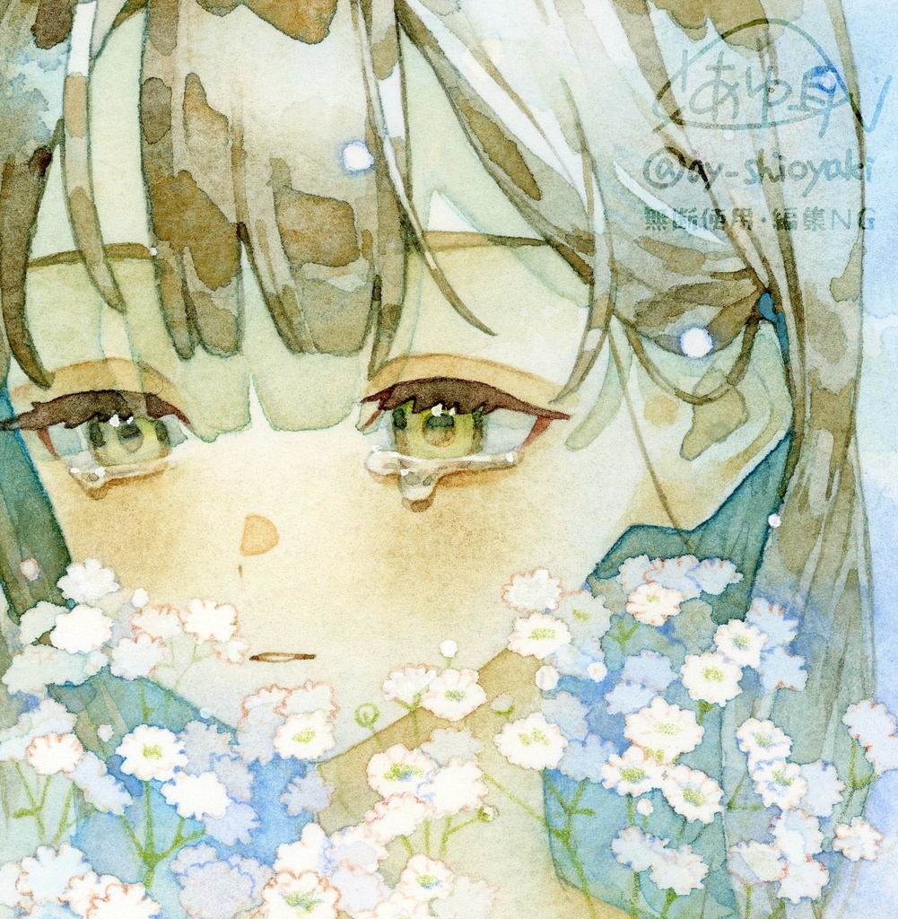 額装原画「記憶」