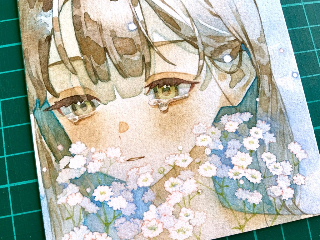 額装原画「記憶」