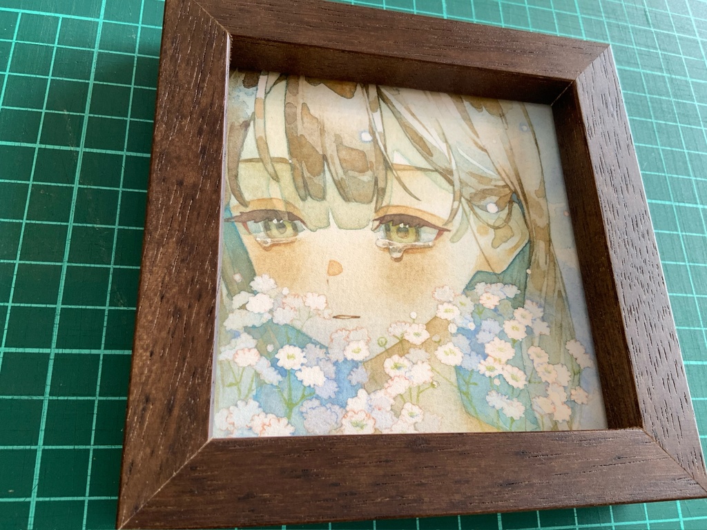 額装原画「記憶」