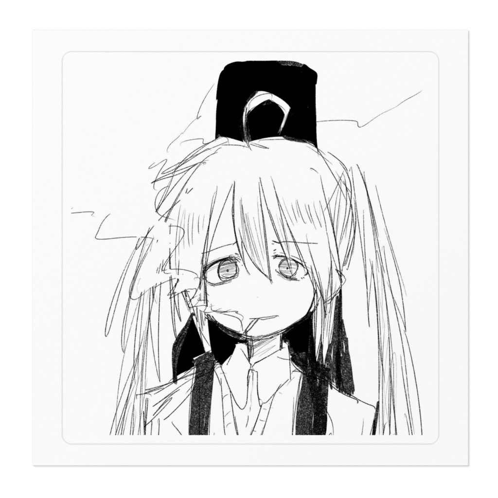 ベッドルームポップなステッカー