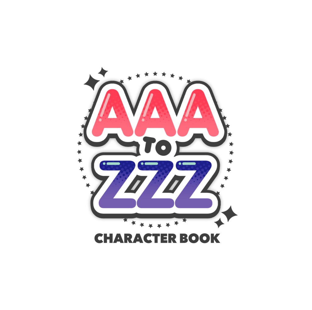 【AAAtoZZZ】CHARACTER BOOK