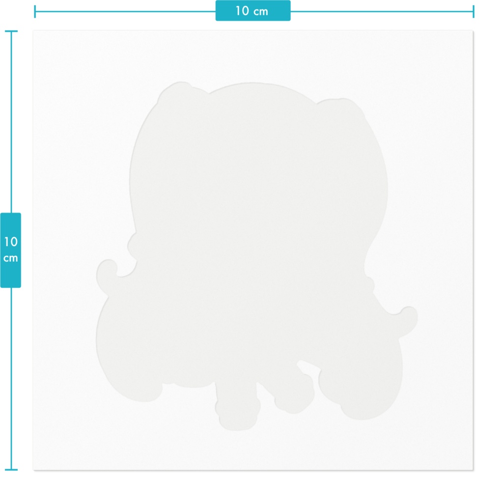 ミニ恋白ステッカー