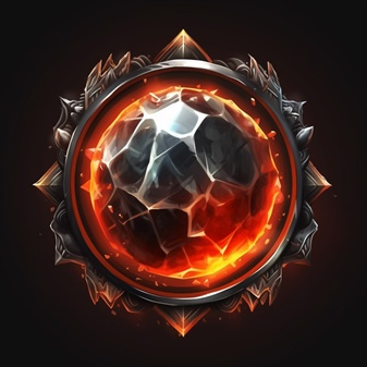 【アイテム素材】水晶のマジックアイテム（ファンタジー）［005］